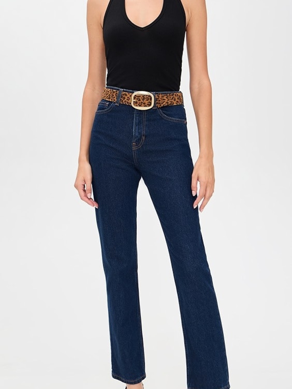 NWT Reformation Jax Stretch High Rise Straight Jean